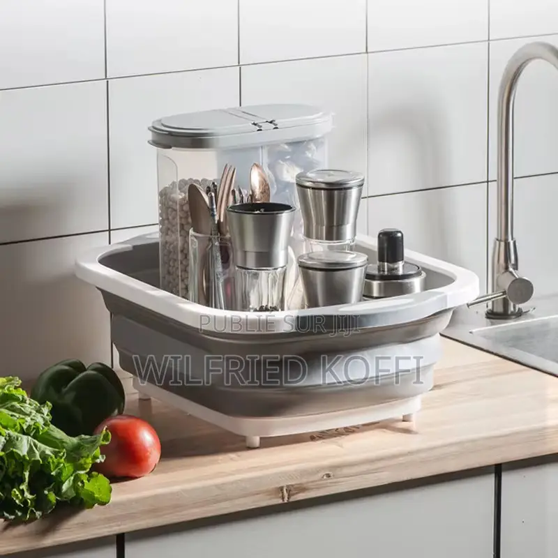 Bassine Pliable Multifonction 3 en 1