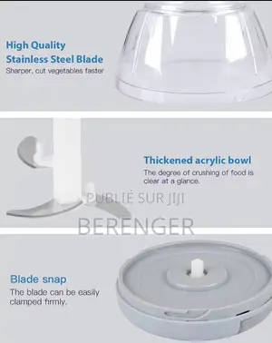 Hachoir À Tirette 500ml