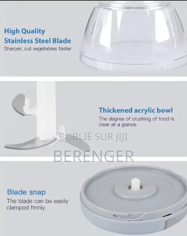 Hachoir À Tirette 500ml