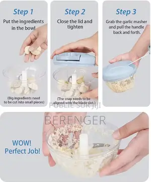 Hachoir À Tirette 500ml