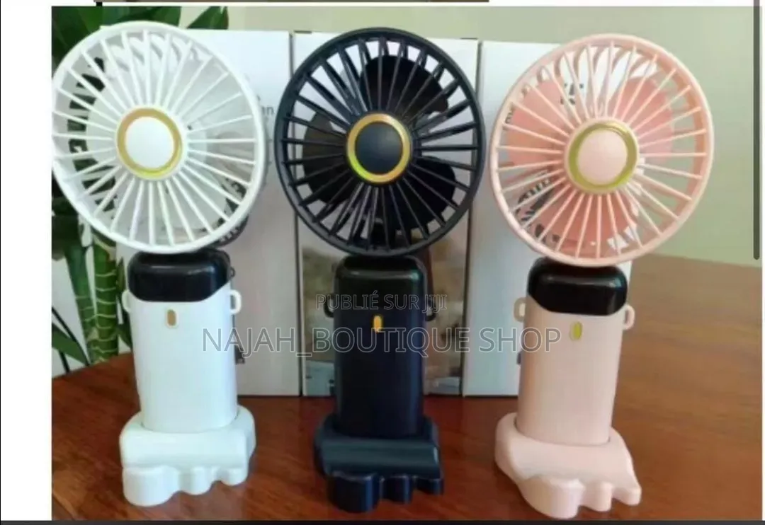 Mini Ventilateur Portatif Rechargeable USB,