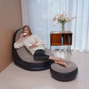 Fauteuil Gonflable Avec Repose-Pied