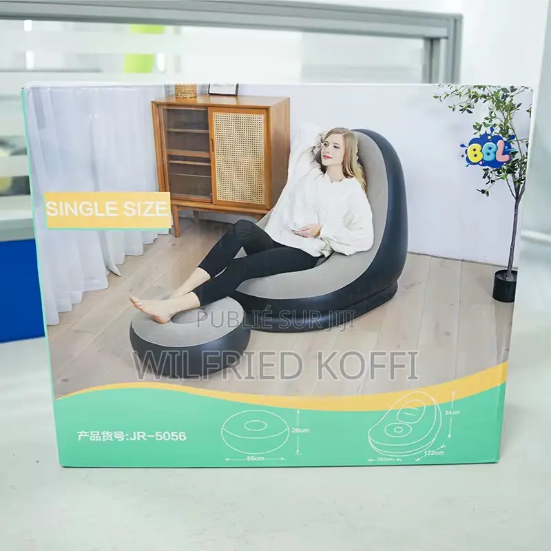 Fauteuil Gonflable Avec Repose-Pied