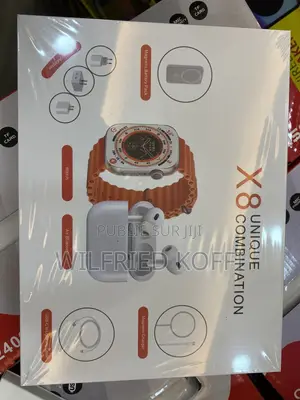 Pack 8 en 1 Apple – Montre + AirPods + Chargeur Magnétique