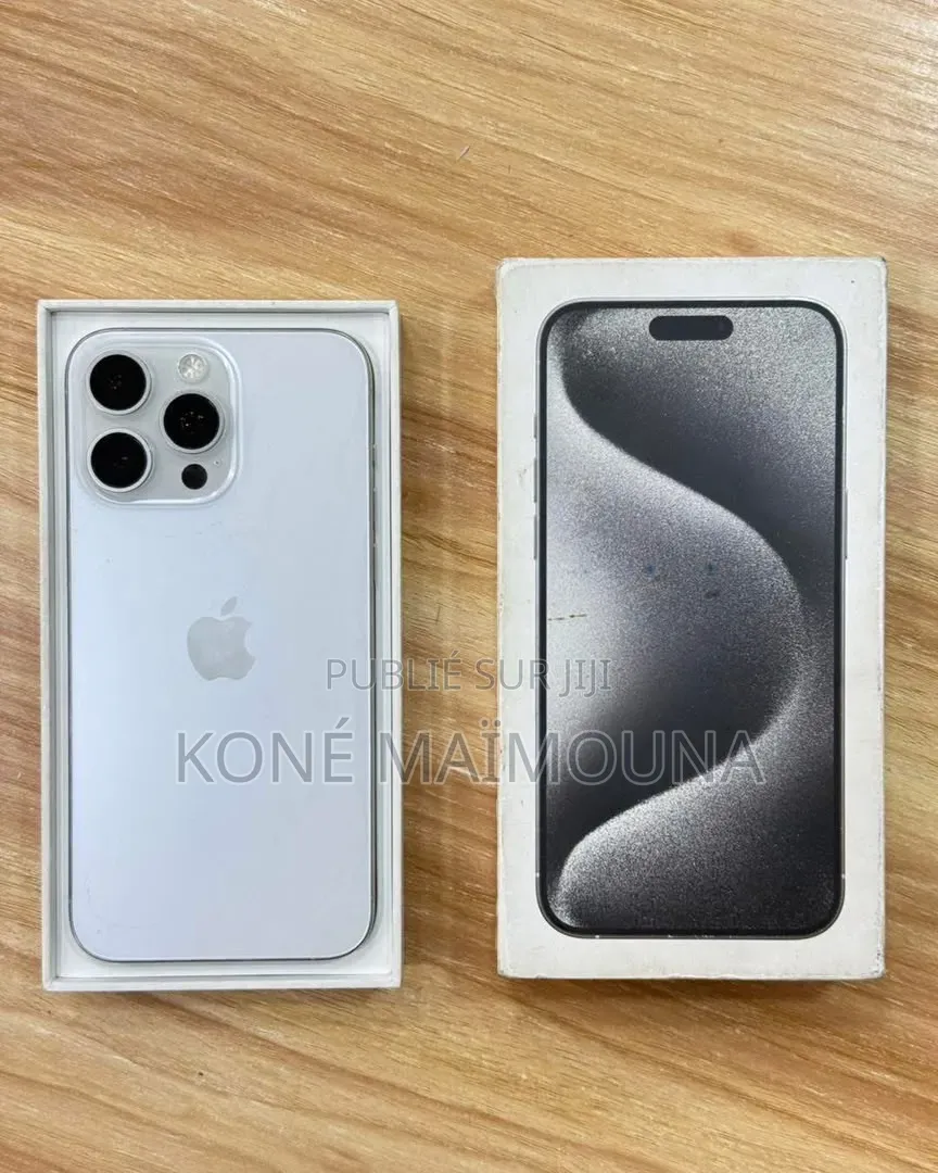 Nouveau Apple iPhone 15 Pro Max 512 GB Blanc