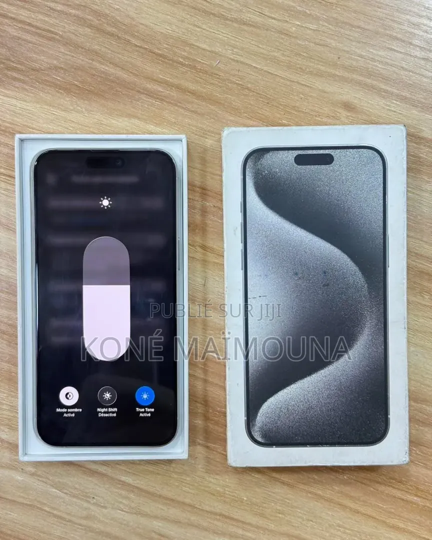 Nouveau Apple iPhone 15 Pro Max 512 GB Blanc