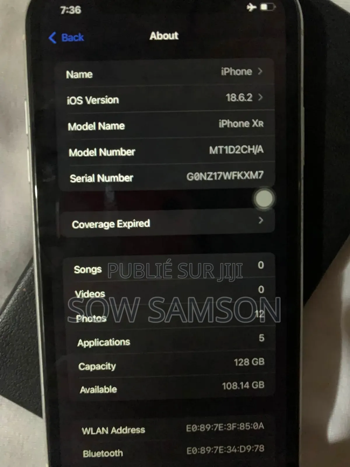 Nouveau Apple iPhone XR 128 GB Autre