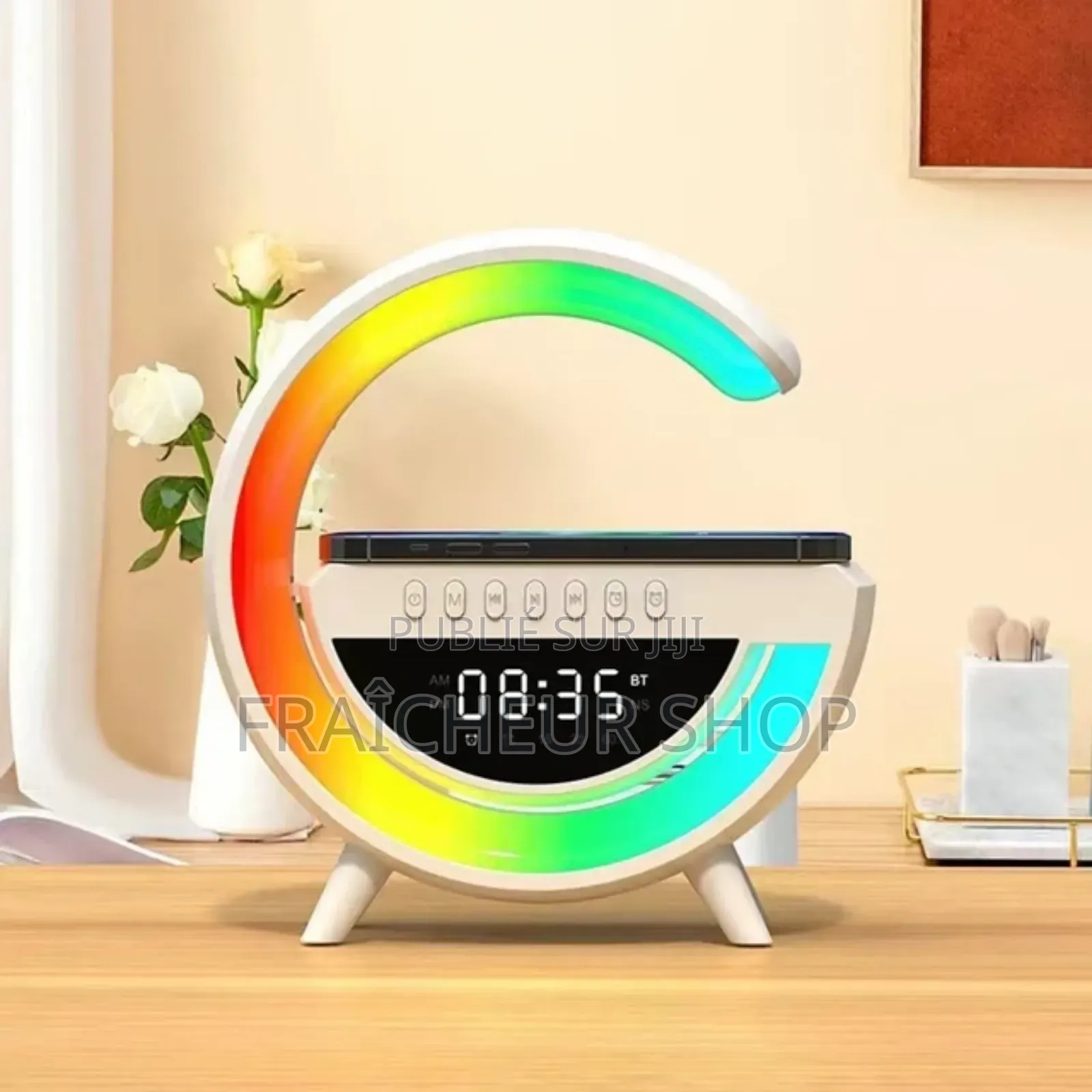Horloge Intelligent. Charge Sans Fil, Bluetooth
