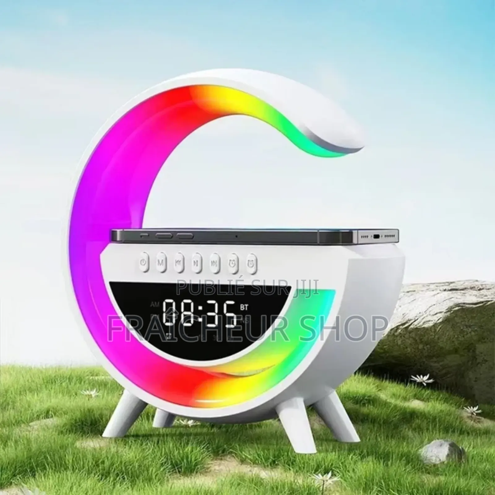 Horloge Intelligent. Charge Sans Fil, Bluetooth