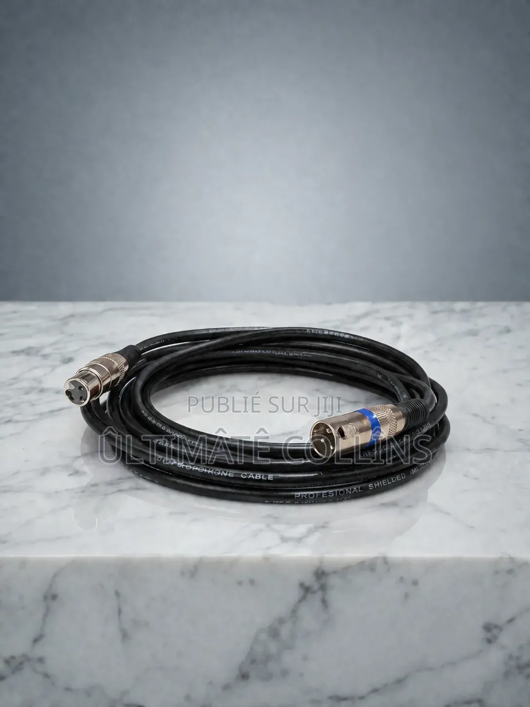 Câble XLR Canon 5m Noir