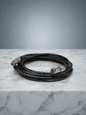 Câble XLR Canon 5m Noir