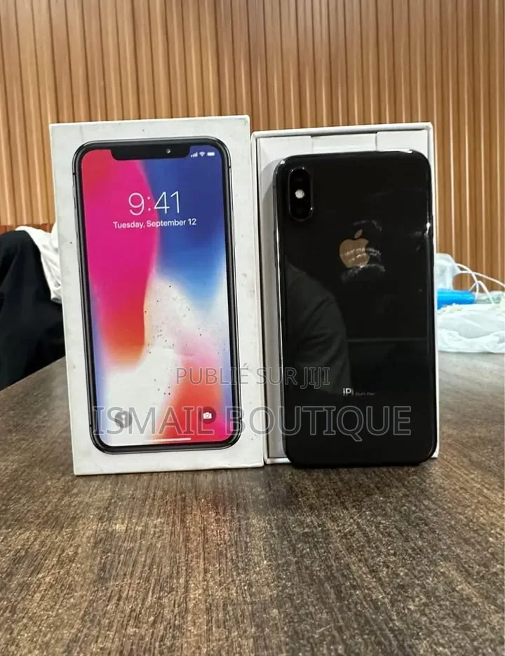 Nouveau Apple iPhone X 64 GB Noir