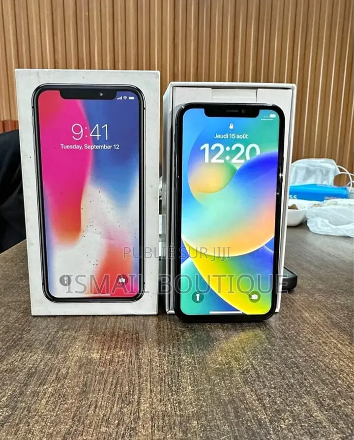 Nouveau Apple iPhone X 64 GB Noir