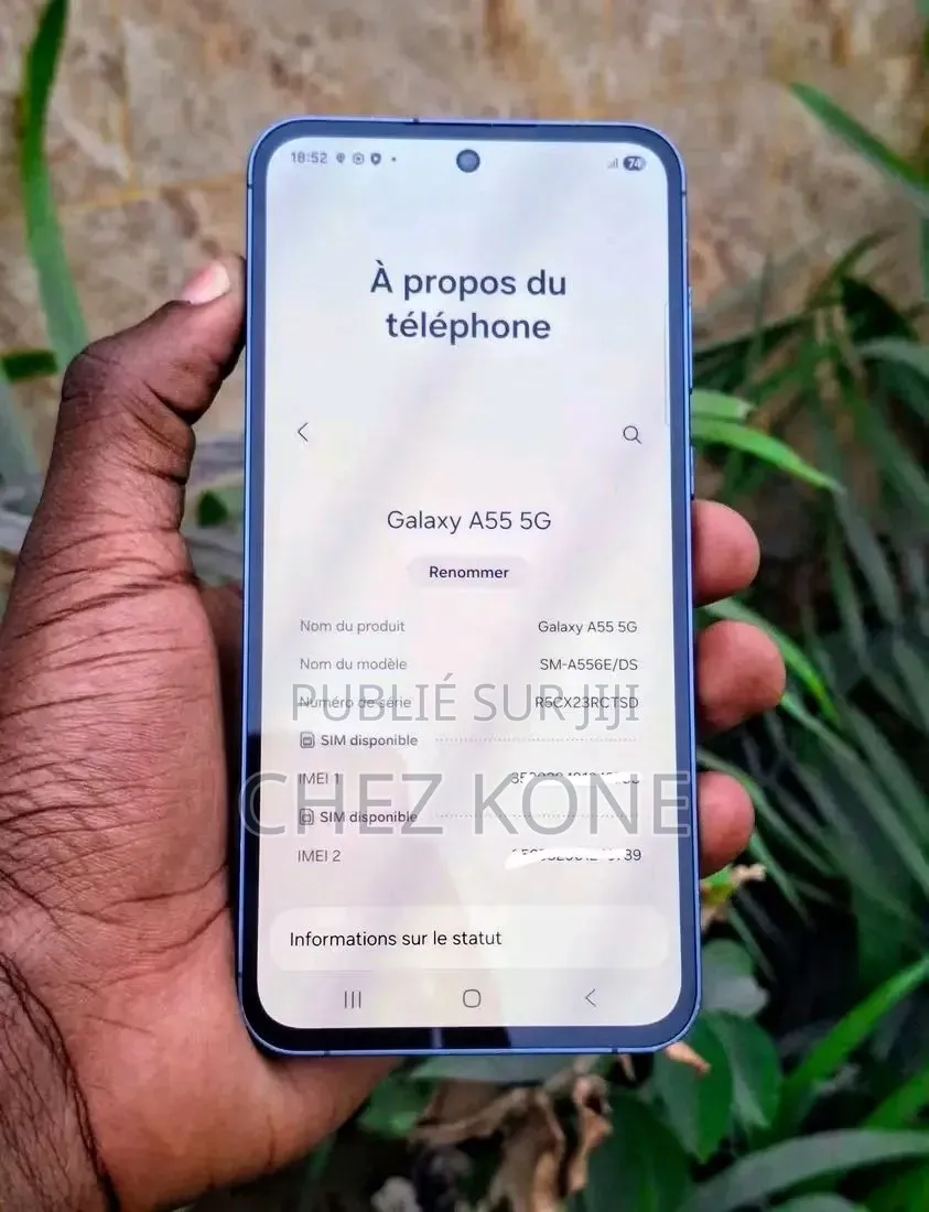 Nouveau Samsung Galaxy A55 128 GB Bleu