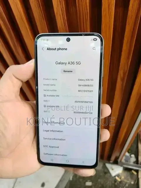 Nouveau Samsung Galaxy A36 256 GB Autre