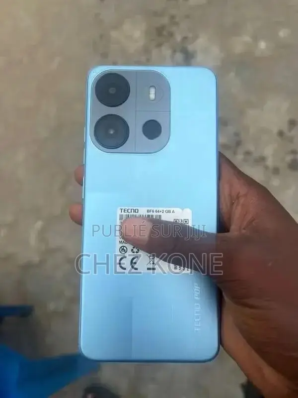 Nouveau Tecno Pop 7 64 GB Bleu