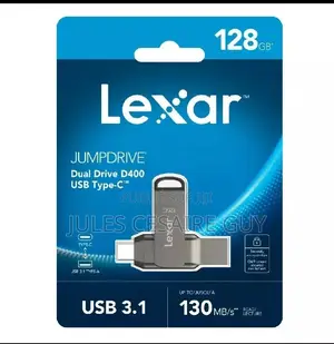 Photo - CLE USB 2en1 Type-C Et Type-a 128 Go