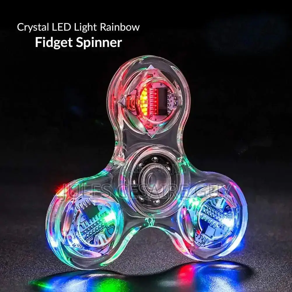 Spinners Crystal Avec Lumière