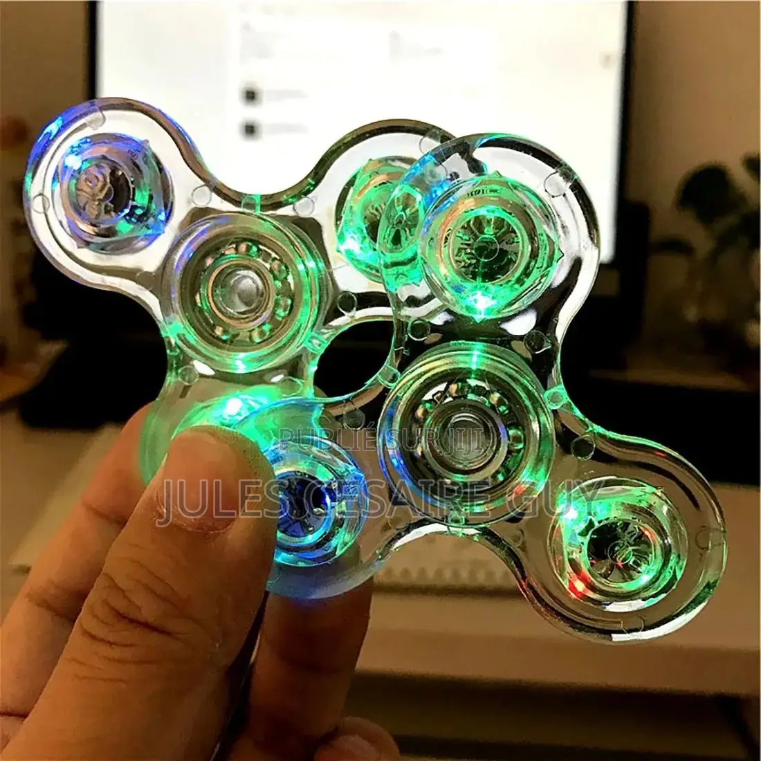 Spinners Crystal Avec Lumière