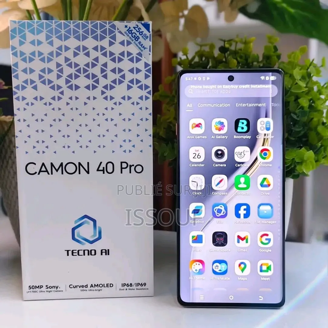 Nouveau Tecno Camon 40 Pro 4G 256 GB Autre