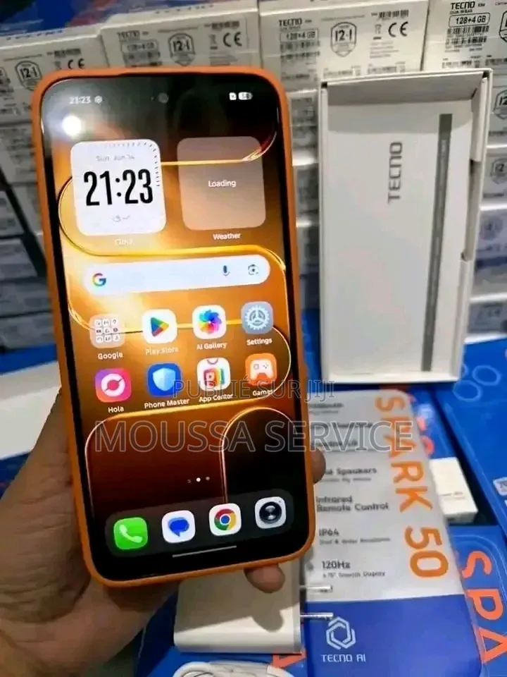 Nouveau Tecno Spark 50 128 GB Orange