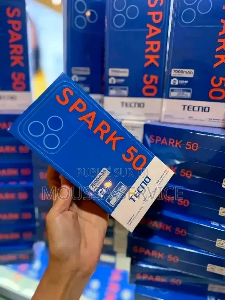 Nouveau Tecno Spark 50 128 GB Orange