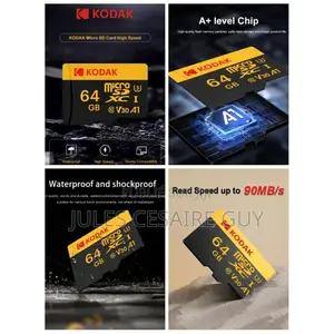 Carte Mémoire Original,Micro SD-XC,64 GB Ultra HD ,A1/V30/