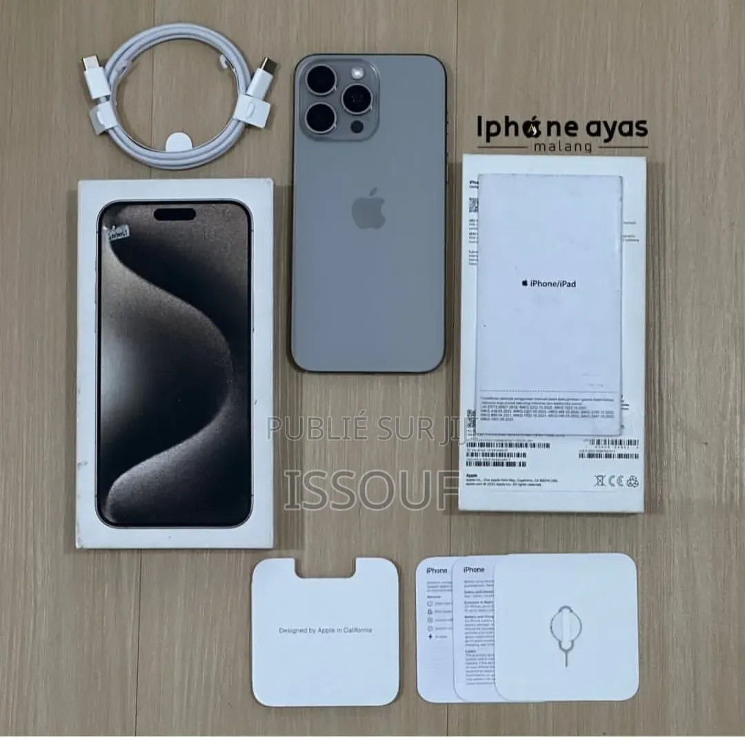 Nouveau Apple iPhone 15 Pro Max 512 GB Autre