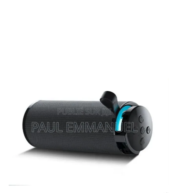Enceinte Bluetooth Cylindrique Portable - Neuve