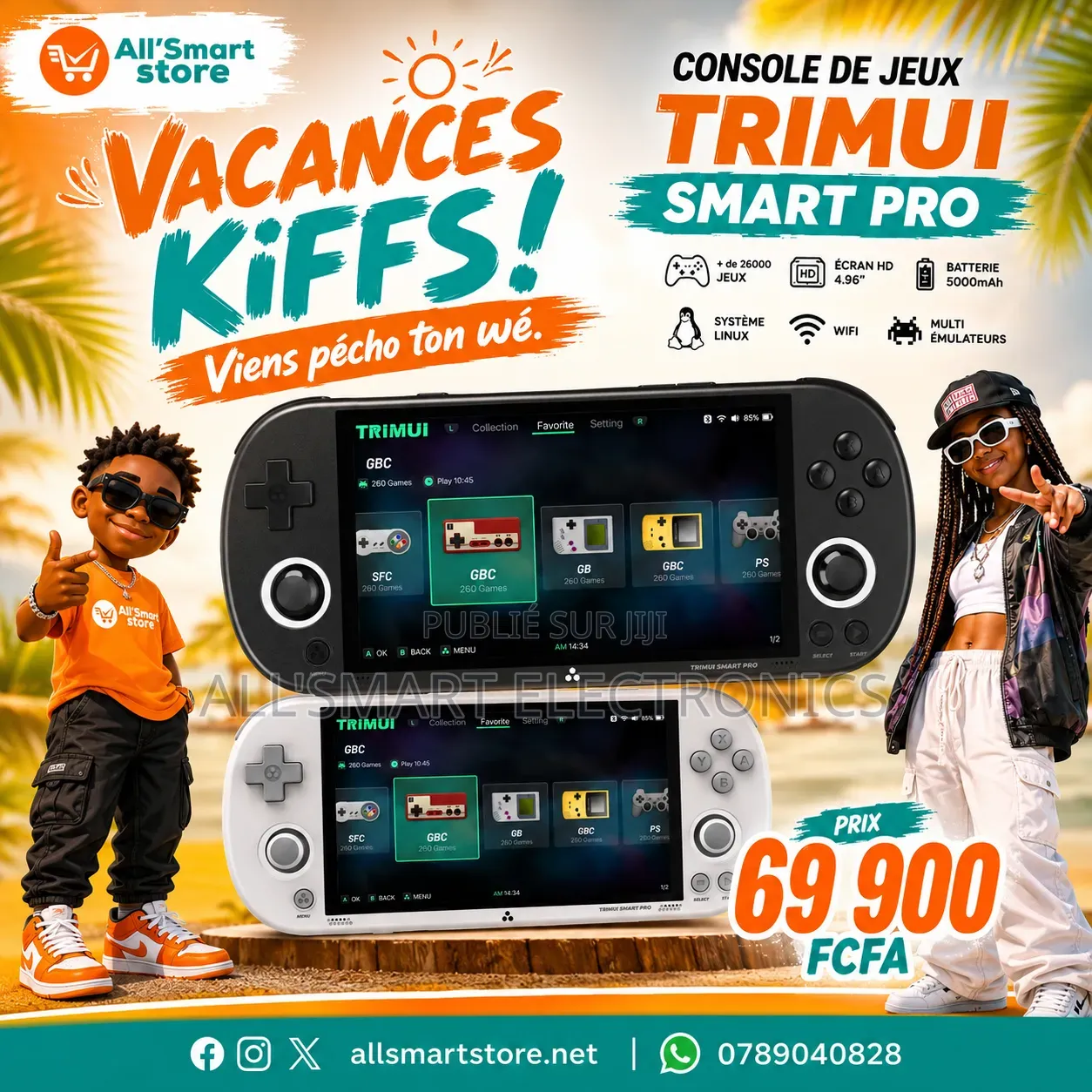 Console De Jeux Vidéo Portable Trimui Smart Pro