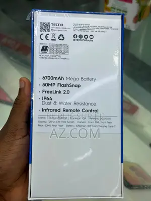 Nouveau Tecno Spark 50 128 GB Noir