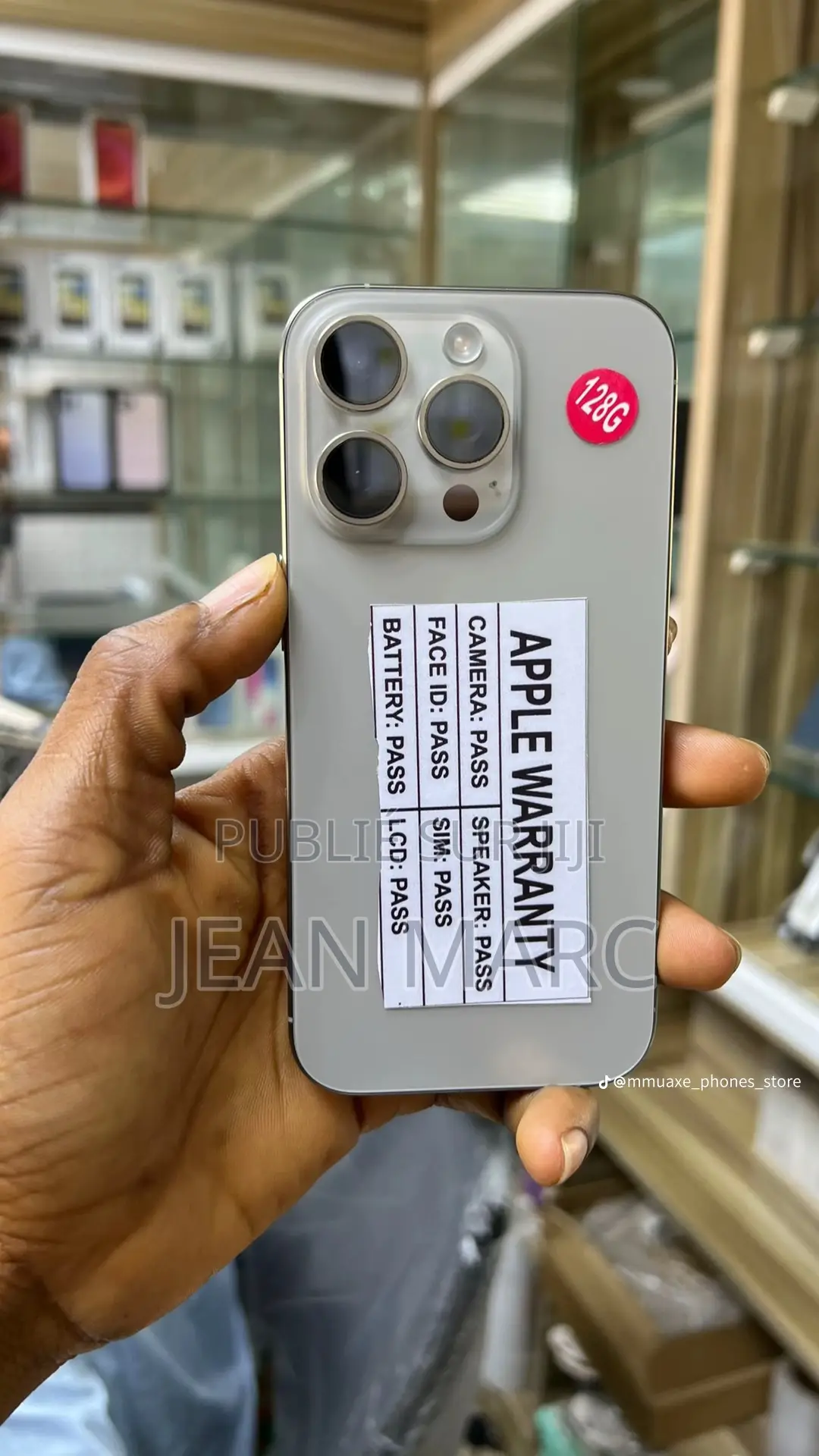 Nouveau Apple iPhone 16 Pro 256 GB Argenté