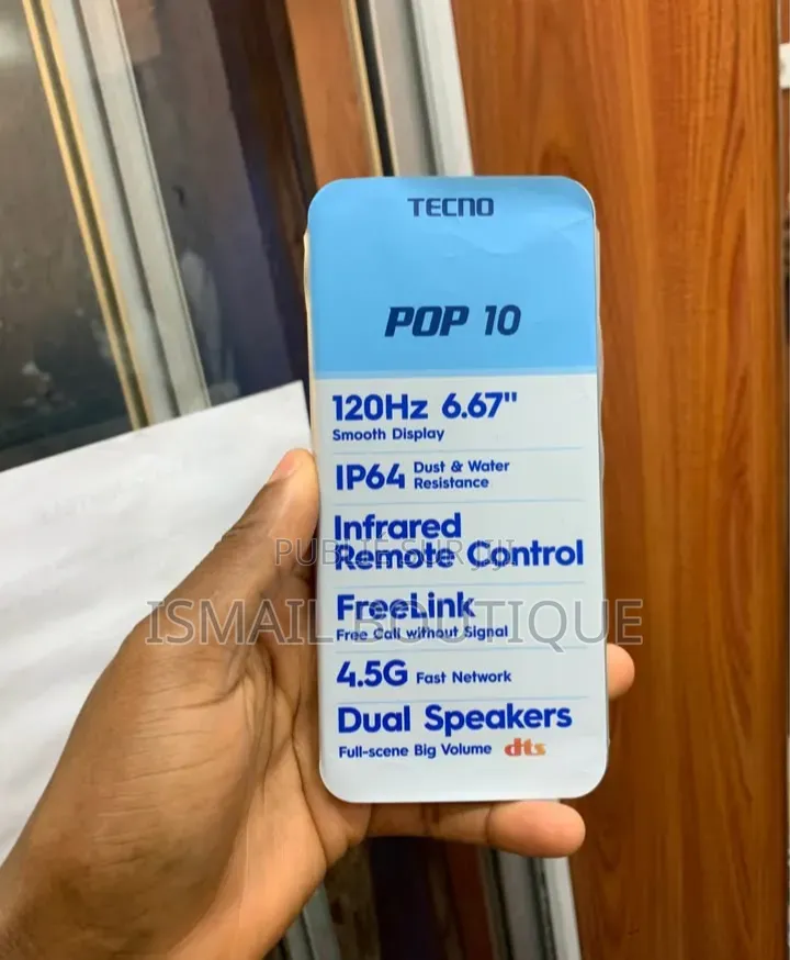 Nouveau Tecno Pop 10 64 GB Blanc