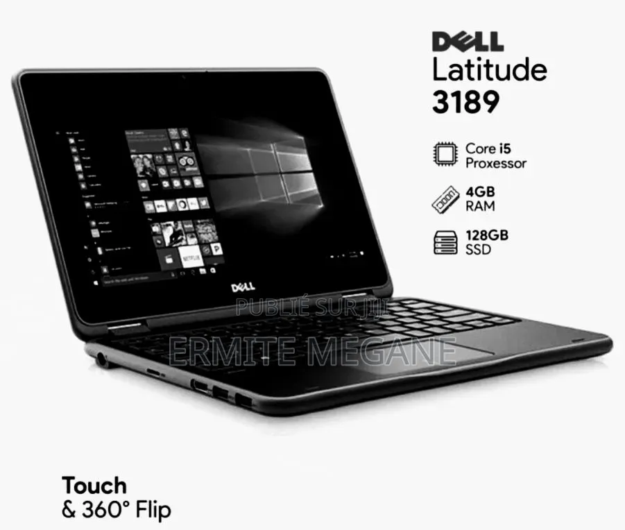 Ordinateur portable Dell Latitude 3189 4GB Intel Core i5 SSD 128GB