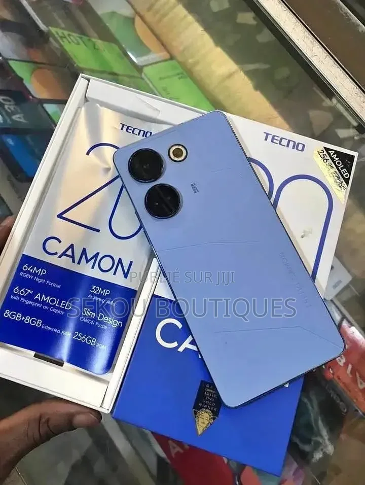 Nouveau Tecno Camon 20 256 GB Bleu