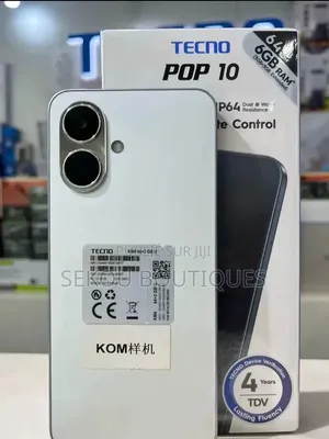 Nouveau Tecno Pop 10 128 GB Blanc