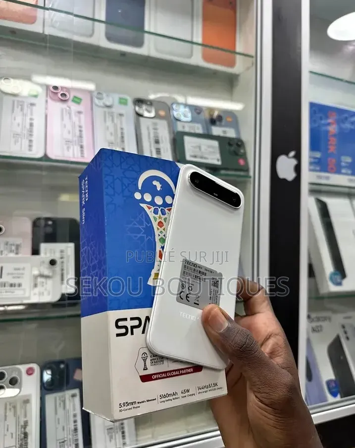 Nouveau Tecno Spark Slim 256 GB Blanc