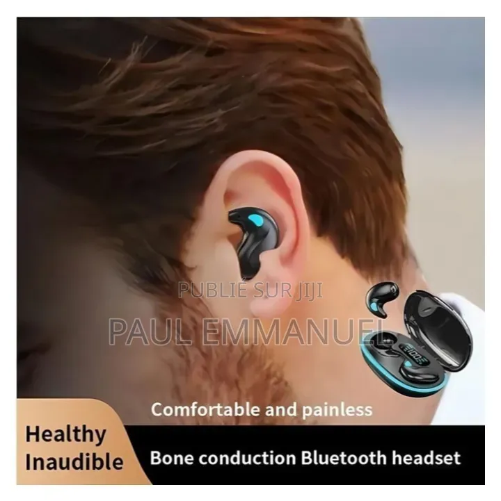 Écouteurs Sans Fil Invisibles X55 - Bluetooth 5.3 Ultra Confort