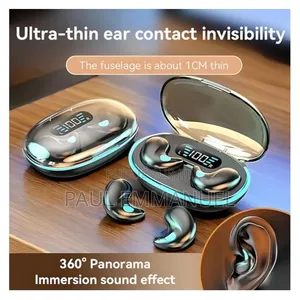 Écouteurs Sans Fil Invisibles X55 - Bluetooth 5.3 Ultra Confort