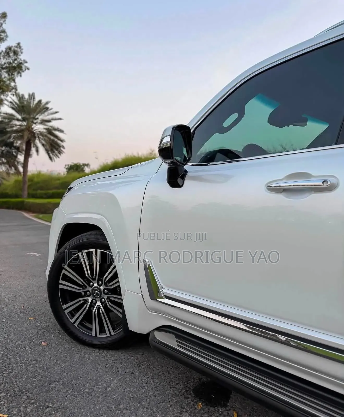 Nouveau Lexus LX 500d 2026 Blanc cassé