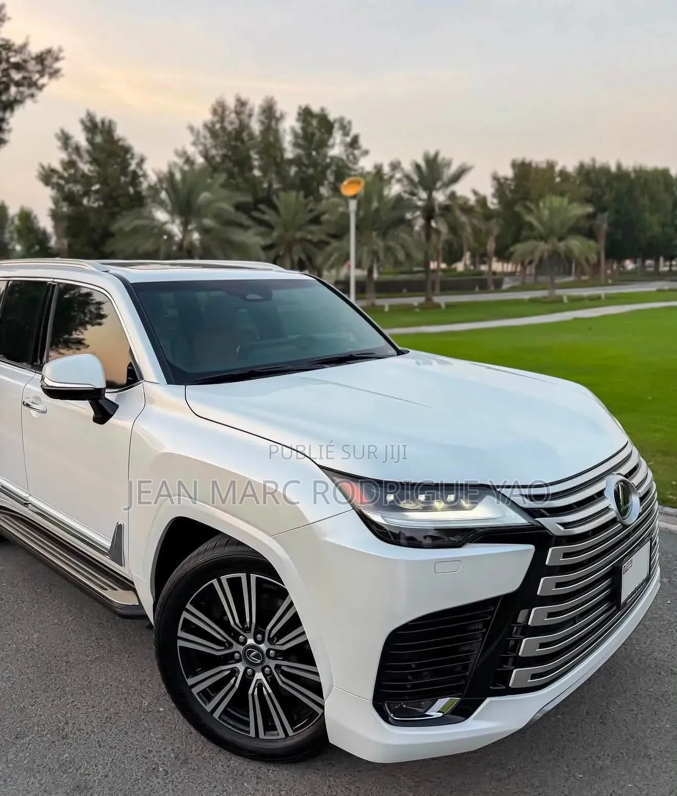 Nouveau Lexus LX 500d 2026 Blanc cassé