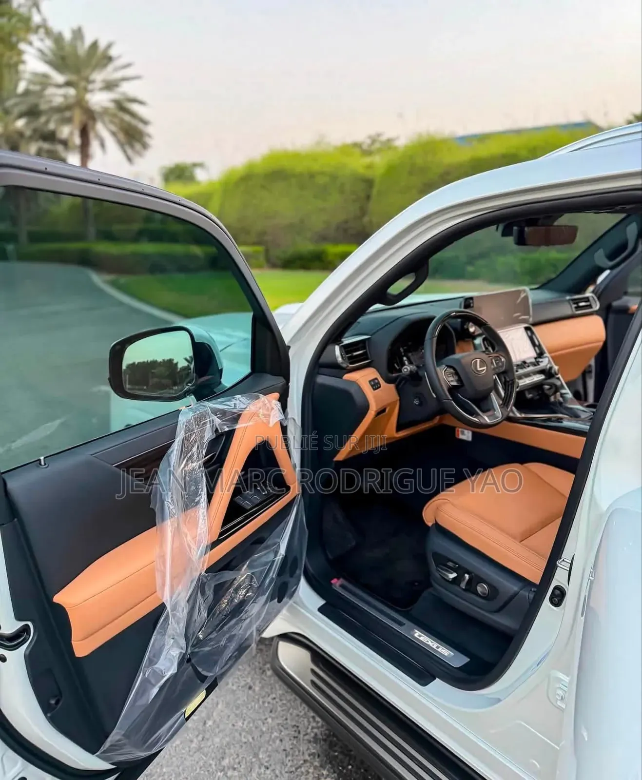 Nouveau Lexus LX 500d 2026 Blanc cassé