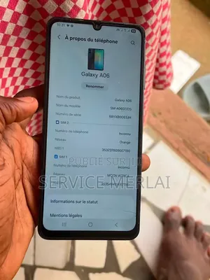 Samsung Galaxy A06 128 GB Autre