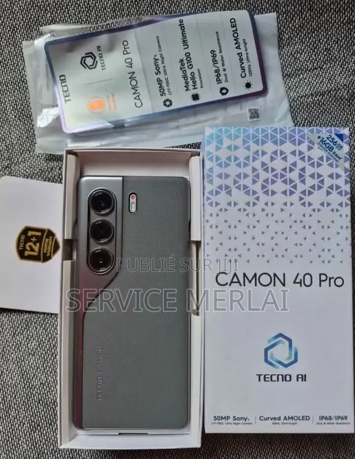 Nouveau Tecno Camon 40 128 GB Autre