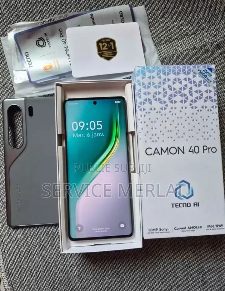 Nouveau Tecno Camon 40 128 GB Autre