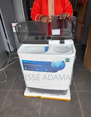 Machine À Laver Semi-Automatique 08kg - Midea