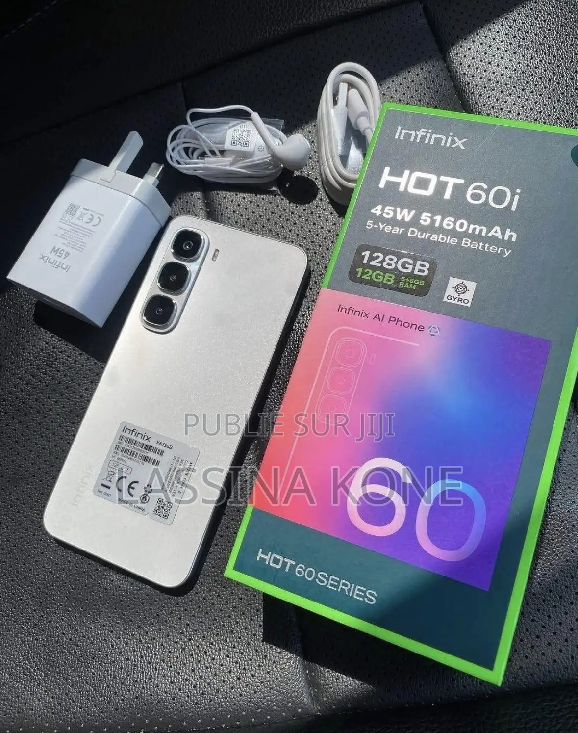 Nouveau Infinix Hot 60 Pro+ 256 GB Blanc