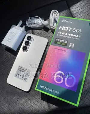 Nouveau Infinix Hot 60 Pro+ 256 GB Blanc