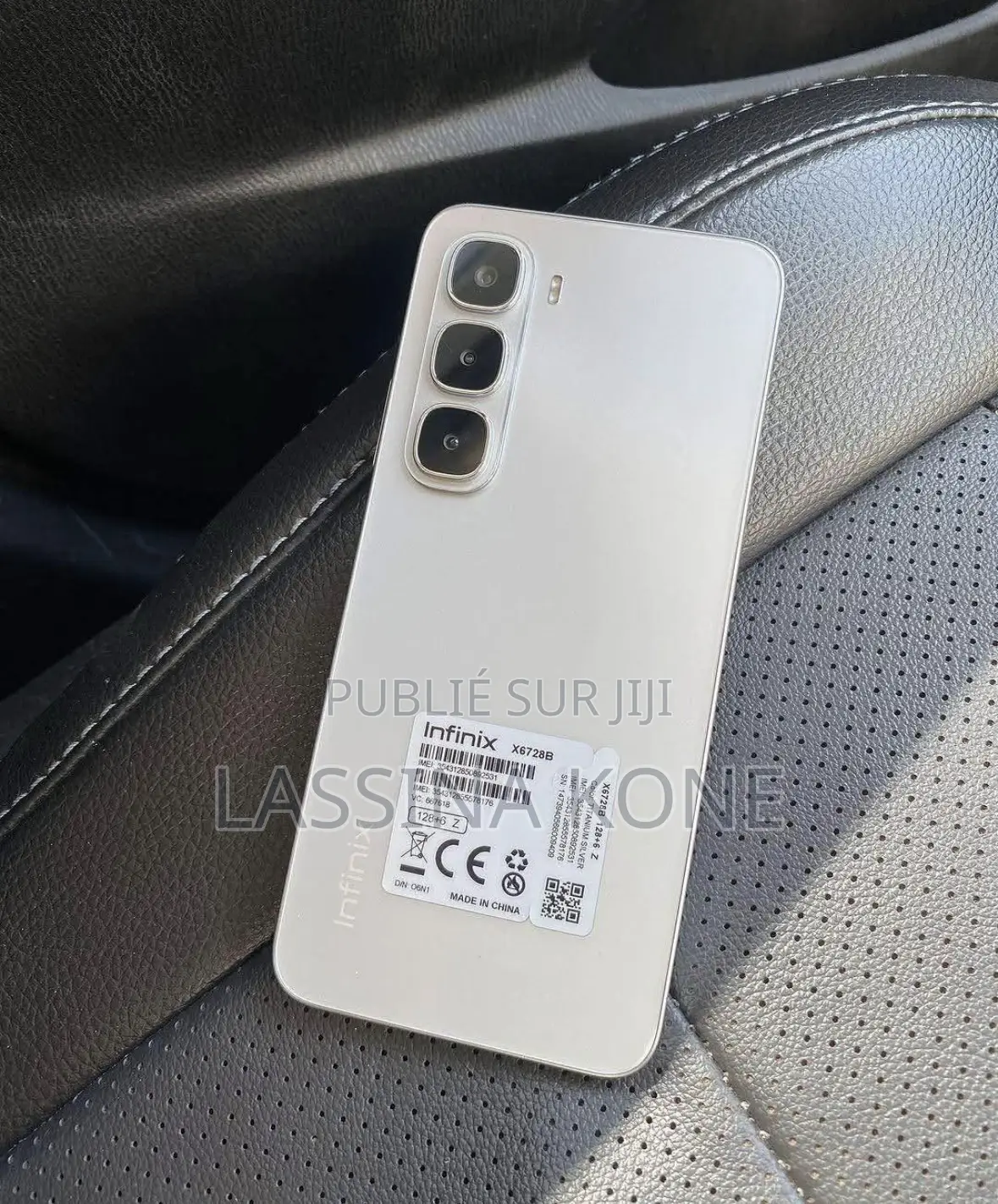 Nouveau Infinix Hot 60 Pro+ 256 GB Blanc