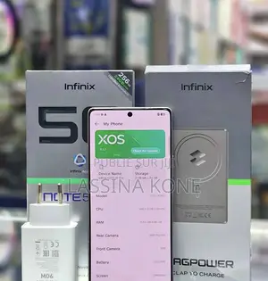 Nouveau Infinix Note 50 Pro 256 GB Blanc